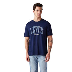 Men's Logo Printed Regular Fit T-Shirt
