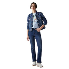 Women's 725 Blue Bootcut Fit High Rise Jeans