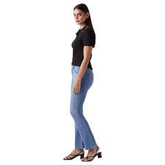Women's 725 Light-Blue Bootcut Fit High Rise Redloop Jeans