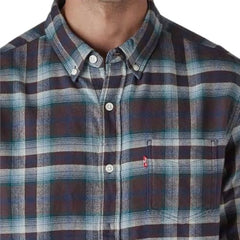 Levi's Men's Checkered Slim Fit Flannel Shirt Multicolor