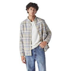 Levi's Men's Checkered Slim Fit Oxford Shirt Multicolour
