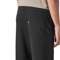 Levi's Men's Black Regular Fit Mid Rise Joggers