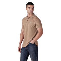 Levi's Men's Solid Tan Polo T-Shirt