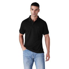 Levi's Men's Solid Black Polo T-Shirt