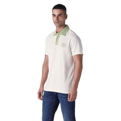 Levi's Mens Color-Block Off-White Raglan Sleeve Shirt