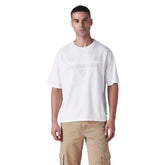 Levi's Men's Typography Printed Regular Fit Jersey T-Shirt White
