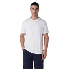 Levi's Men's Solid Slim Fit Jersey T-Shirt White