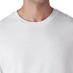 Levi's Men's Solid Slim Fit Jersey T-Shirt White