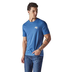 Levi's Men's Solid Regular Fit Jersey T-Shirt Blue