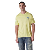 Levi's Men's Solid Regular Fit Jersey T-Shirt Yellow