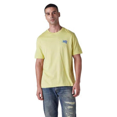 Levi's Men's Solid Regular Fit Jersey T-Shirt Yellow