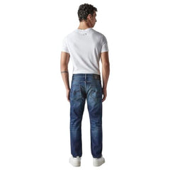 Levi's Men's 511 Indigo Slim Fit Mid Rise Redloop Jeans
