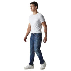 Levi's Men's 511 Indigo Slim Fit Mid Rise Redloop Jeans