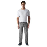 Levi's Men's 555 Grey Relaxed Straight Fit Mid Rise Jeans