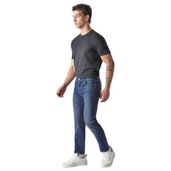 Levi's Men's 511 Indigo Slim Fit Mid Rise Jeans