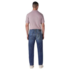 Levi's Men's 505 Blue Straight Fit Mid Rise Commuter Jeans