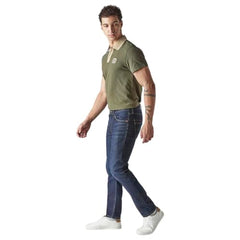 Levi's Men's 511 Indigo Slim Fit Mid Rise Jeans