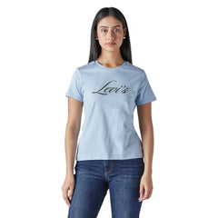 Levi's Women's Logo Printed Slim Fit T-Shirt