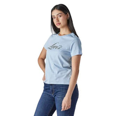 Levi's Women's Logo Printed Slim Fit T-Shirt
