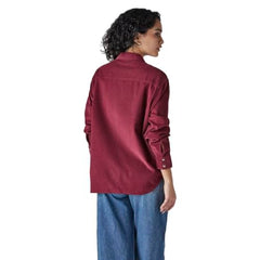Levi's Women's Solid Relaxed Fit Corduroy Shirt