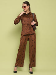 Madame Ladies Western Fashion Set M4W34026 004 Brown