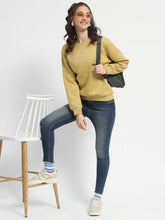 Madame Ladies Western Sweat Shirt M4W22261 764 Golden Yellow