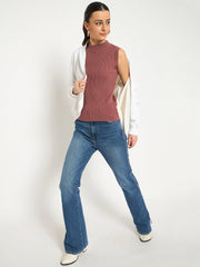 Madame Ladies Western Sweat Shirt M4W22002 040 White