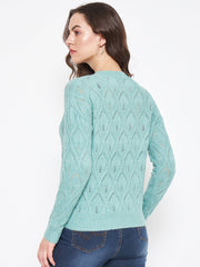 Madame Sea Green Sweater