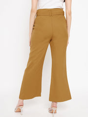 Madame Ladies Western Plazo M3S29722 048 Mustard