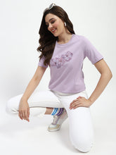 Madame Ladies Western T-Shirt H/S M4S11461 024 Mauve