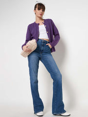 Madame Ladies Western Cardigan M4W70030 127 Plum