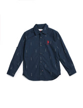 U.S.POLO KIDS BOYS SHIRT H/S UKSHT1364