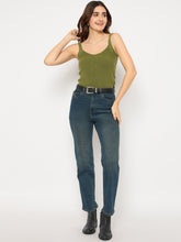 Madame Ladies Western Jeans M4W24123 343 Tinted Blue