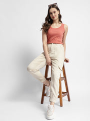 Madame Ladies Western Cargo M4S26006 1 Off White