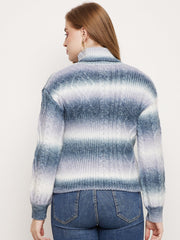 Madame Off-White Jacquared Sweater