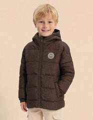 U.S.POLO KIDS BOYS JACKET UKJCK0314 BROWN