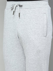 Men Grey Melange Solid Regular Fit Winter Lower - Goyalsons ShopMax