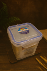 Aristo Lock & Fresh 503 Plastic Storage Container - 750 ML,Transparent Clear, MEDIUM