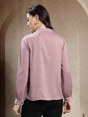 Gipsy Ladies Western Tunic 6Tnc251069 Lilac Mc Lilac