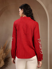 Gipsy Ladies Western Tunic 6Tnc251132 Olv Ub Olive