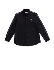 U.S.POLO KIDS BOYS SHIRT H/S UKSHT0665