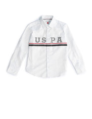 U.S.POLO KIDS BOYS SHIRT F/S UKSHT1163