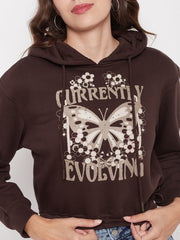 Madame Ladies Western Sweat Shirt M3W22306 103 Coffee