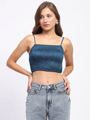 Madame Ladies Western Shirt F/S M3W18101 136 Teal