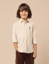 U.S.POLO KIDS BOYS SHIRT F/S UKSHT1641