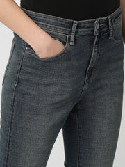 Spykar Ladies Western Jeans Wdeli1Be026 Vintage Blue