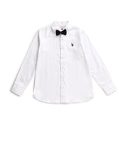 U.S.POLO KIDS BOYS SHIRT F/S UKSHT0654