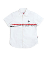 U.S.POLO KIDS BOYS SHIRT H/S UKSHT1396