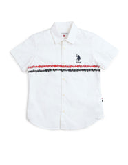 U.S.POLO KIDS BOYS SHIRT H/S UKSHT1396
