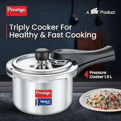 Prestige Household Cooker Steel Svachh Triply